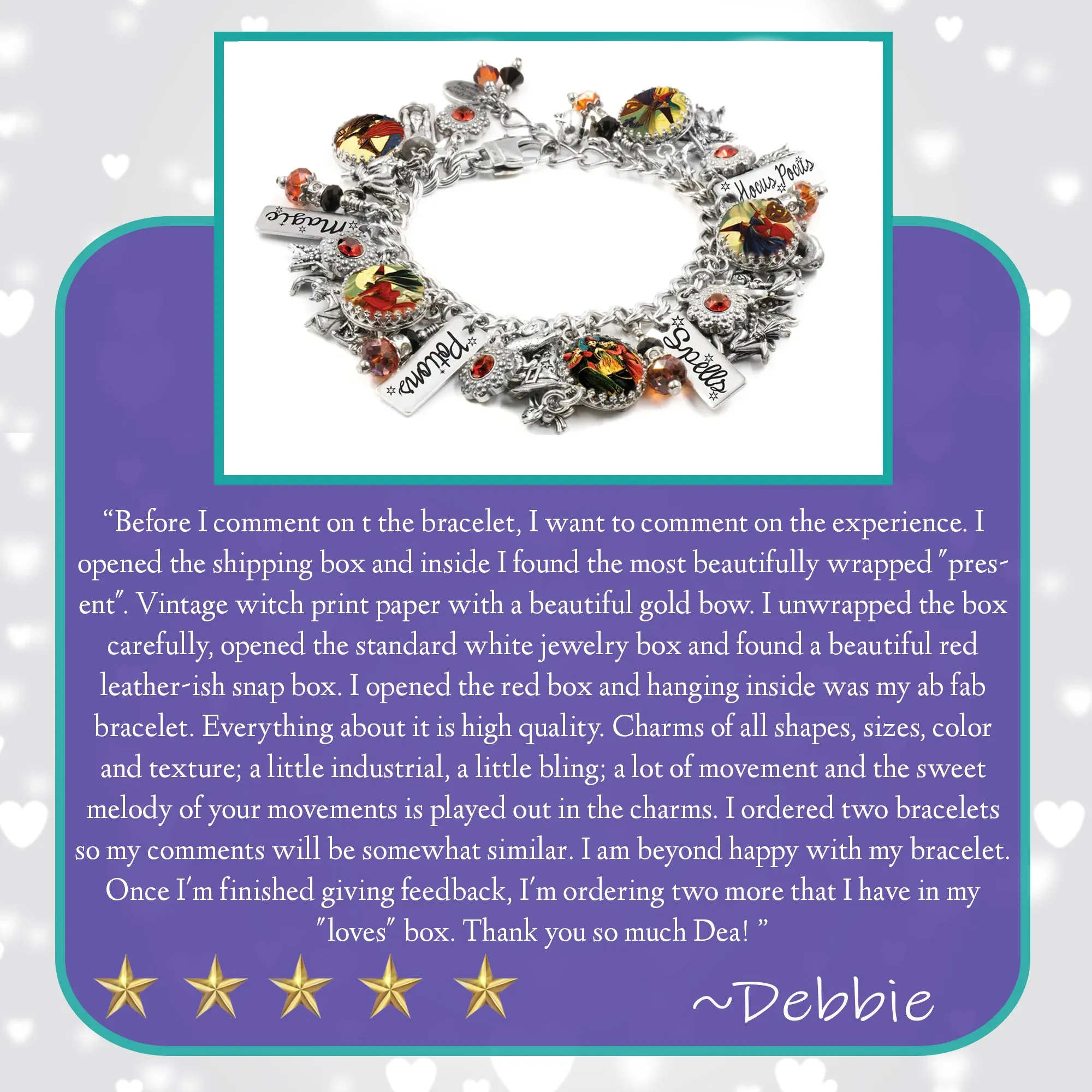 Hocus Pocus Charm Bracelet