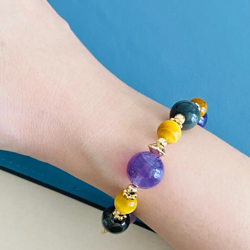 Honeycomb Petunia Bracelet