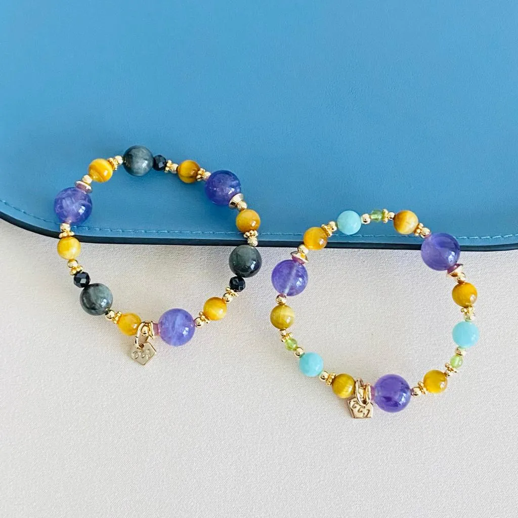 Honeycomb Petunia Bracelet