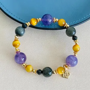 Honeycomb Petunia Bracelet