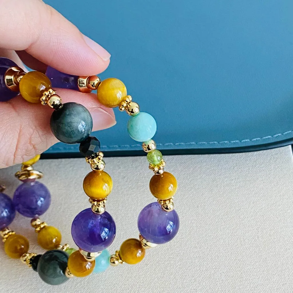 Honeycomb Petunia Bracelet