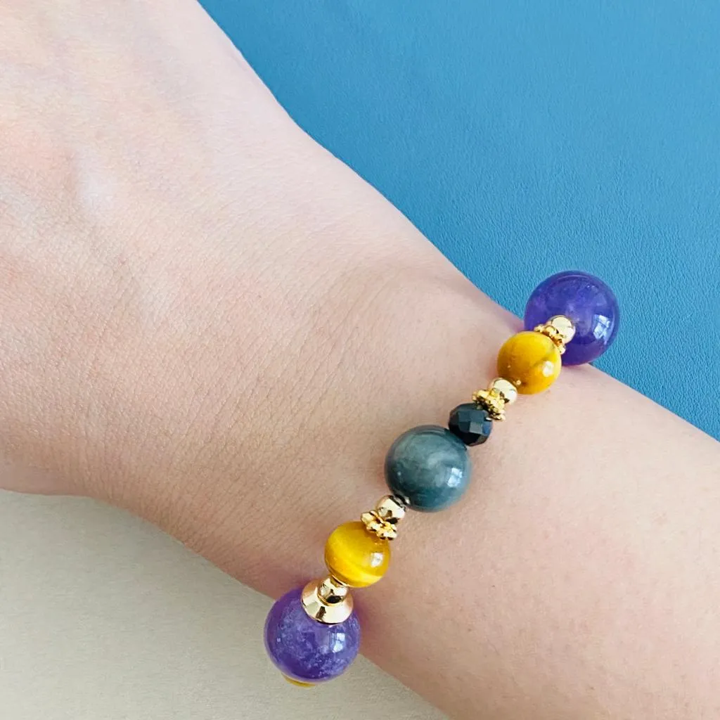 Honeycomb Petunia Bracelet