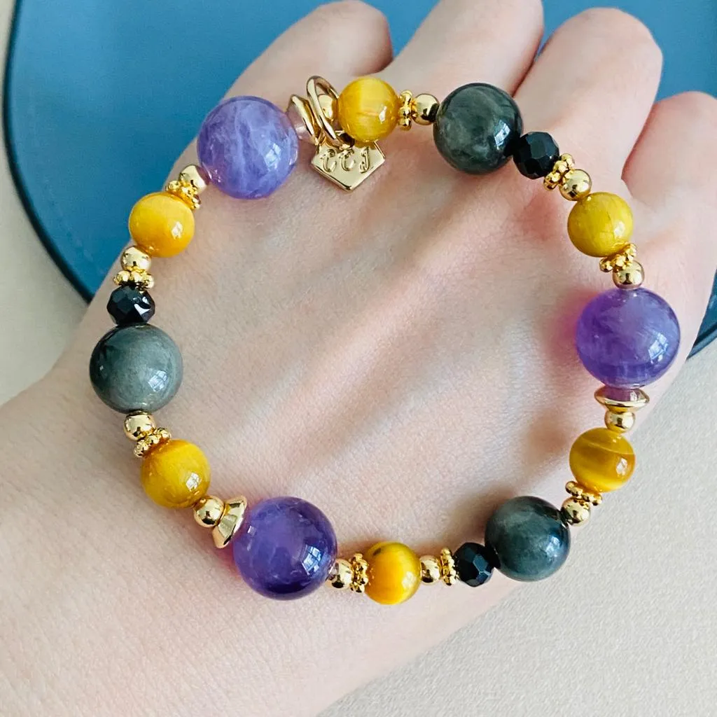 Honeycomb Petunia Bracelet