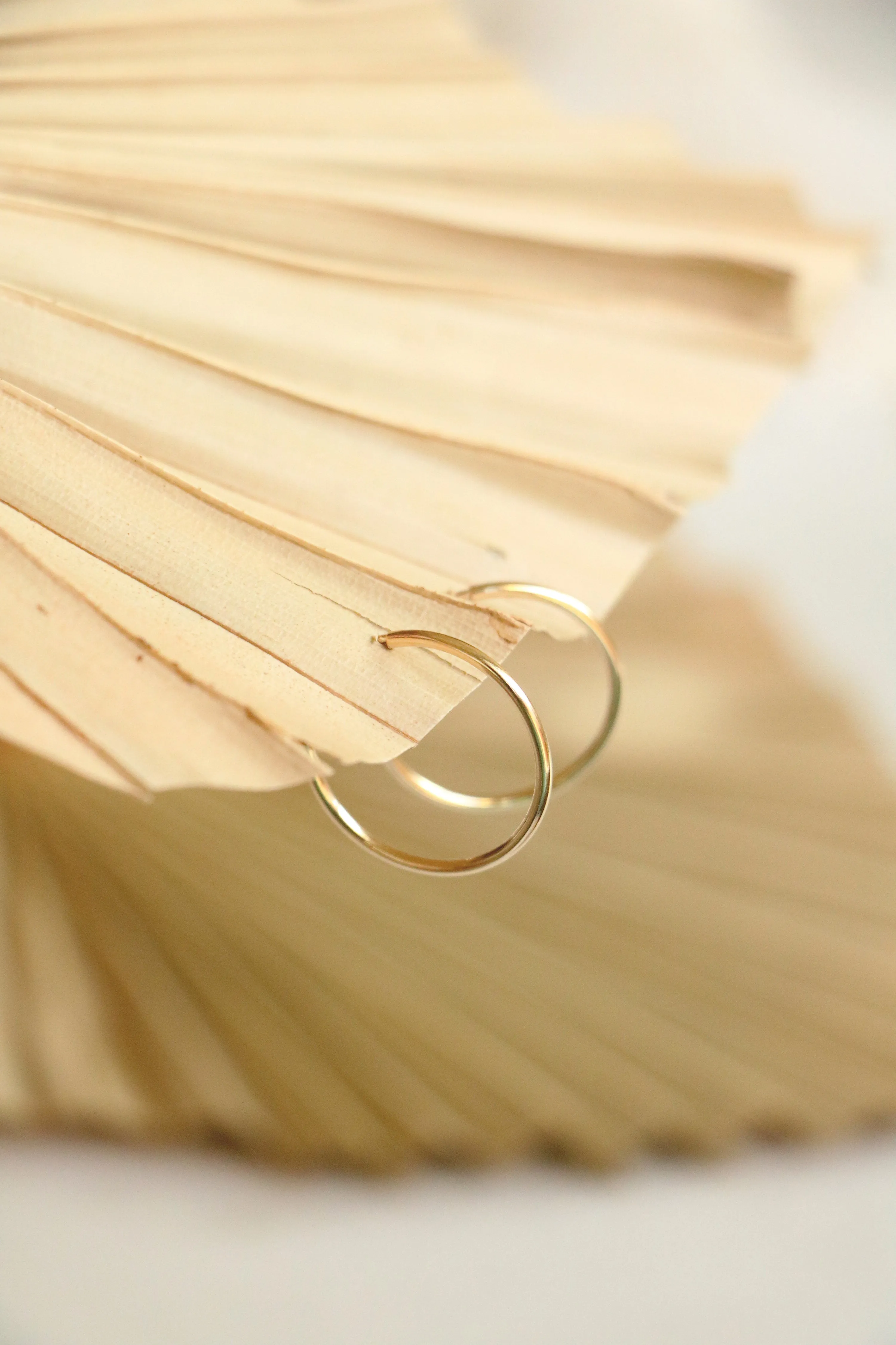 infinity hoop earrings { gold   silver }