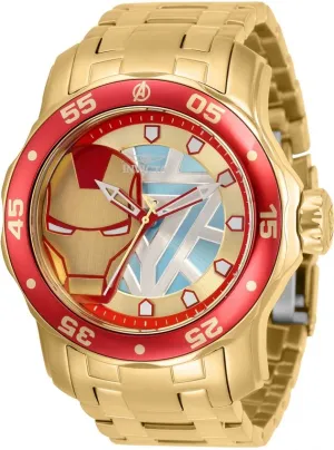 Invicta Marvel Ironman Quartz Men's Watch 32423