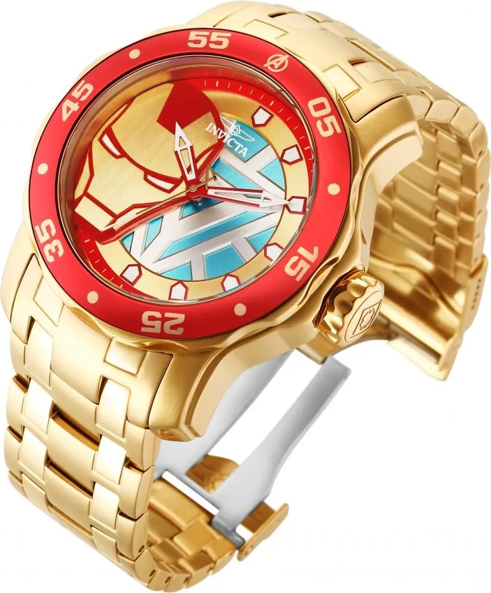 Invicta Marvel Ironman Quartz Men's Watch 32423