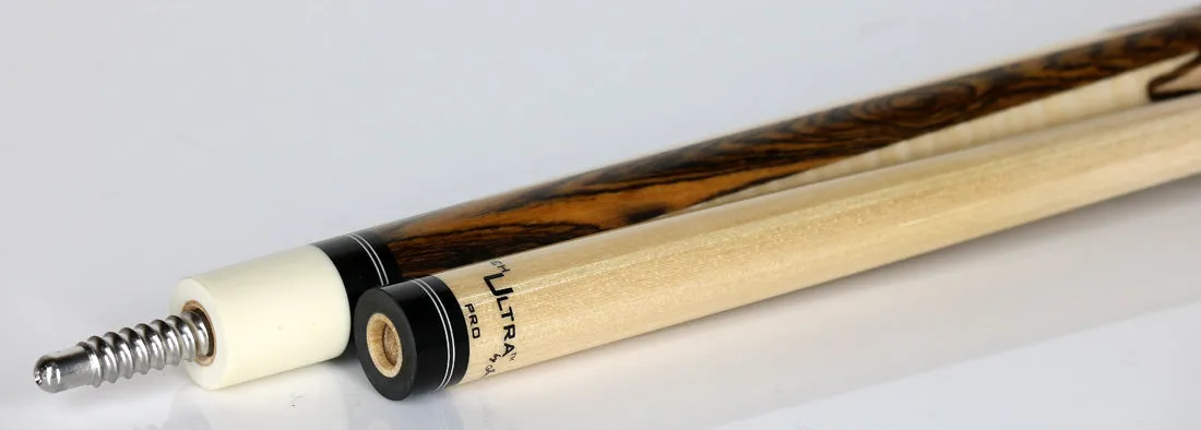 Jacoby Bocote with Curly Maple Point Cue - HB3