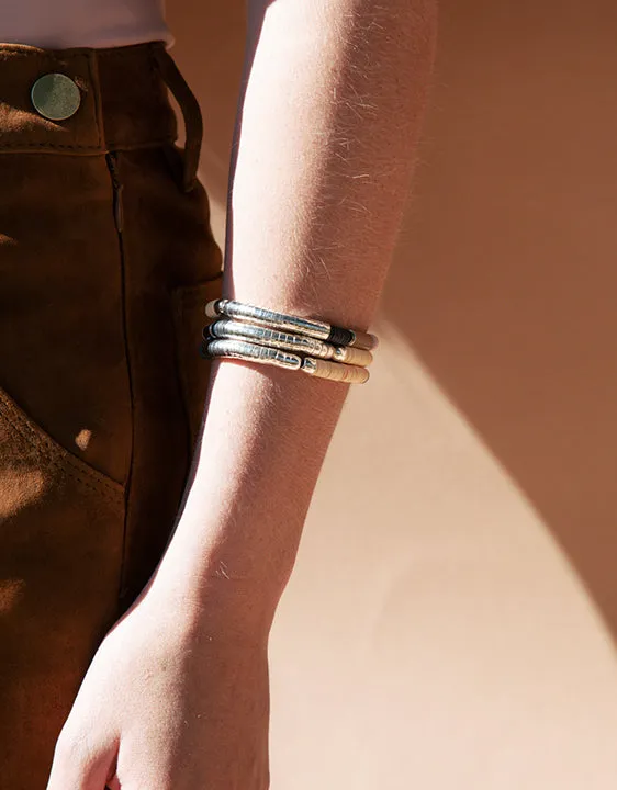 Julie Thevnot Silver Isiand Bracelet