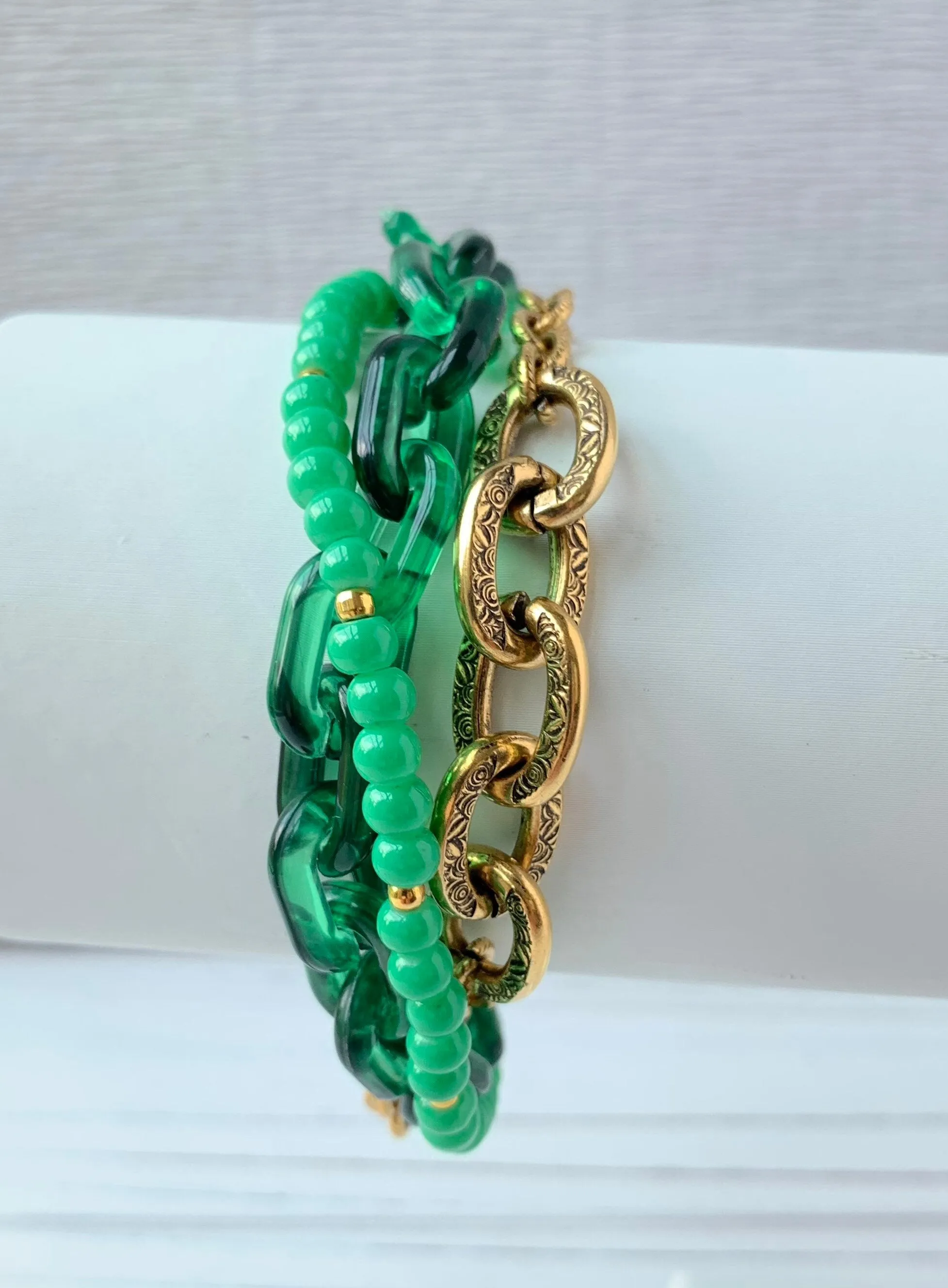 Kabocha Multi-strand Fall Bracelet Set