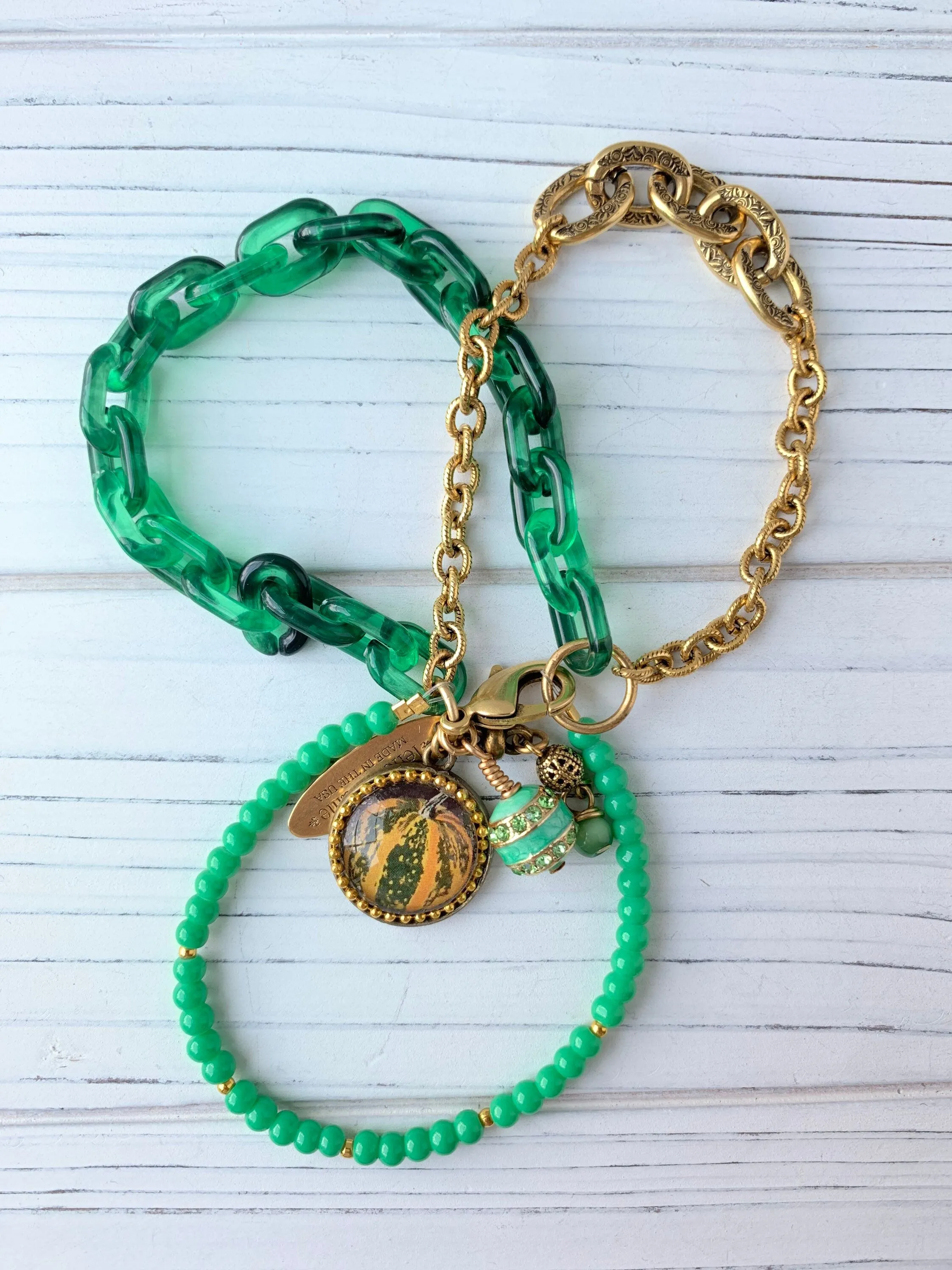 Kabocha Multi-strand Fall Bracelet Set