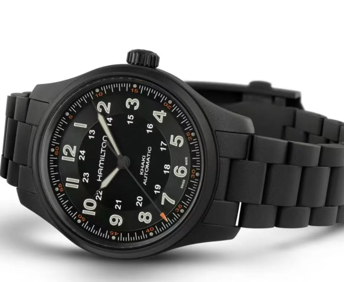 KHAKI FIELD TITANIUM AUTO 44mm H70665130