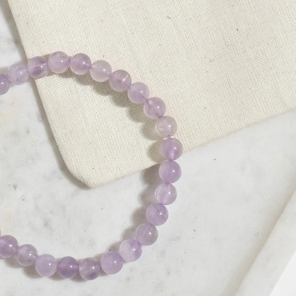 Lavender Amethyst Serenity Bracelet