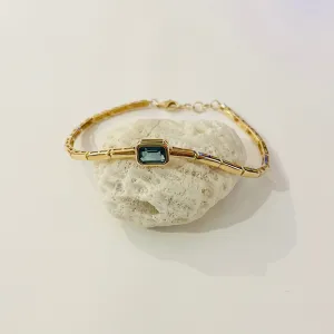 London blue topaz bracelet