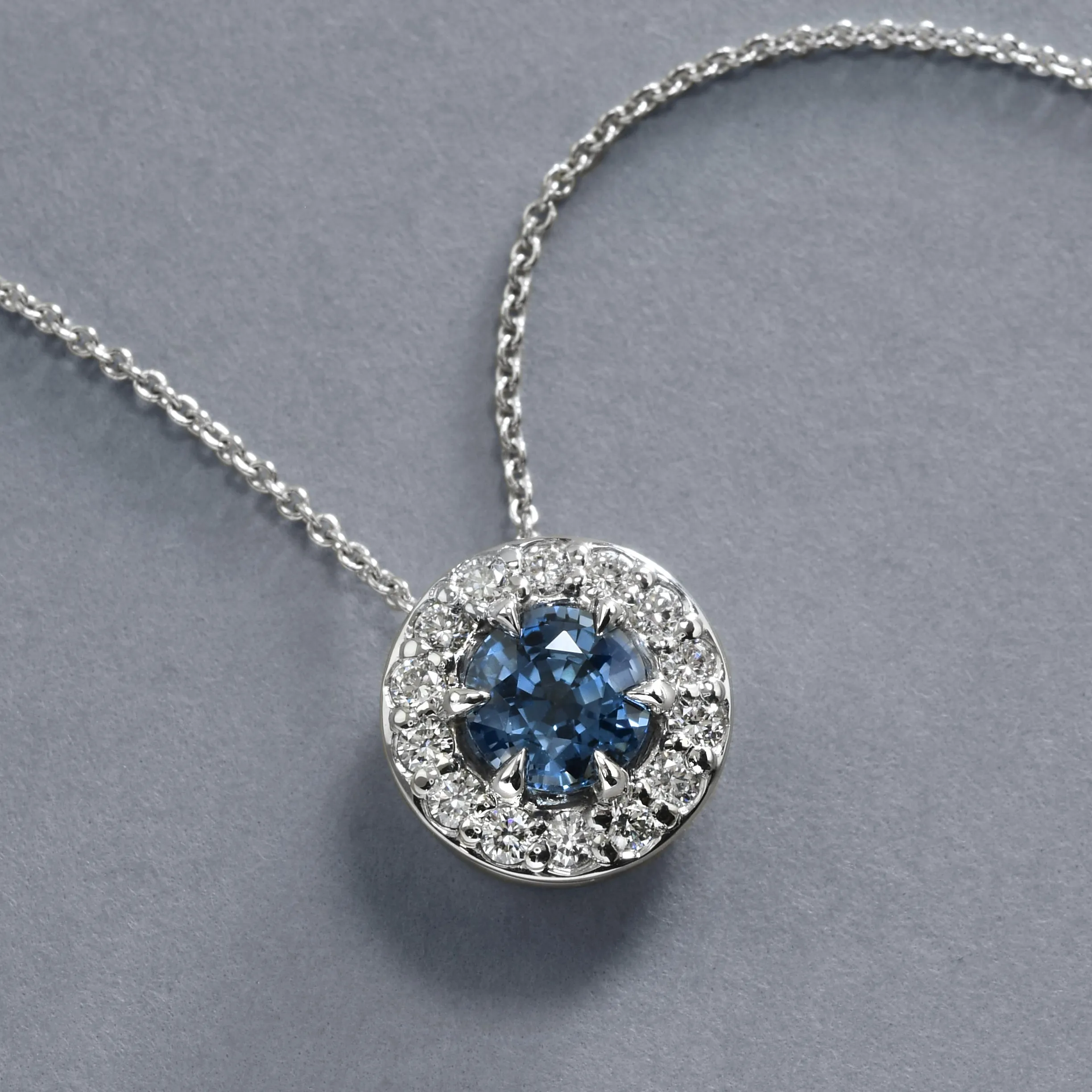 Montana Sapphire Pendant By Plante Jewelers