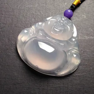 Natural Jade Pendant Jadeite Buddha Pendant PT441