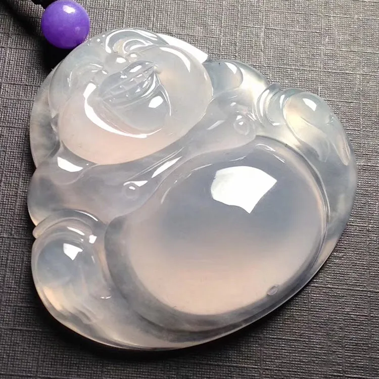 Natural Jade Pendant Jadeite Buddha Pendant PT441