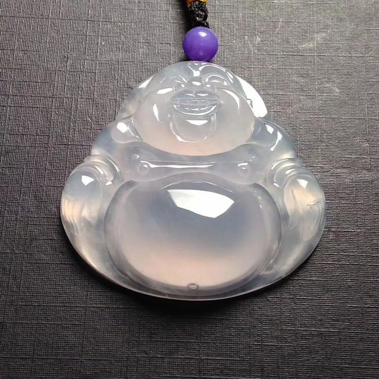 Natural Jade Pendant Jadeite Buddha Pendant PT441