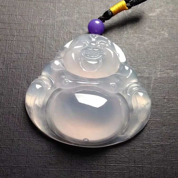 Natural Jade Pendant Jadeite Buddha Pendant PT441