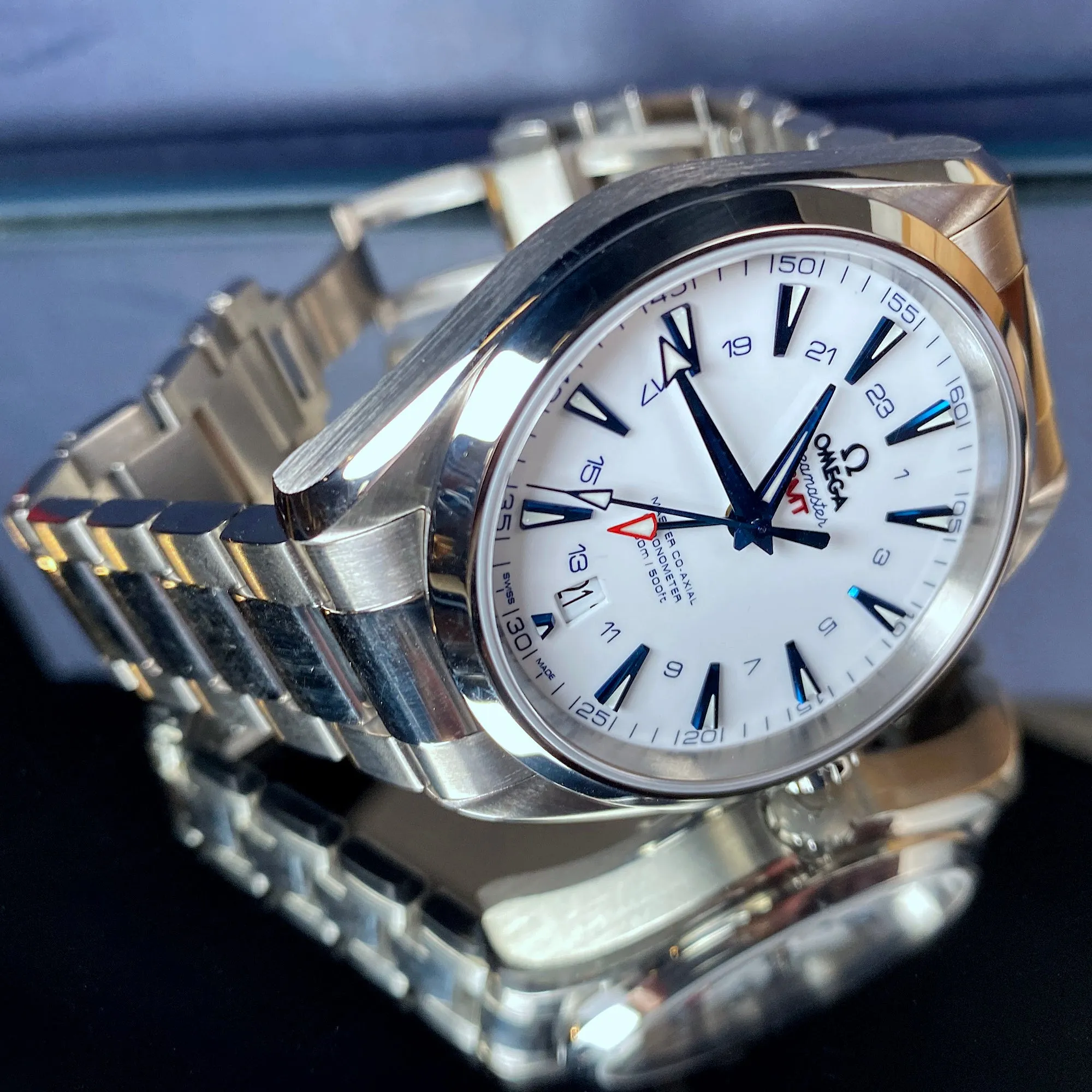 Omega - Aqua Terra GMT