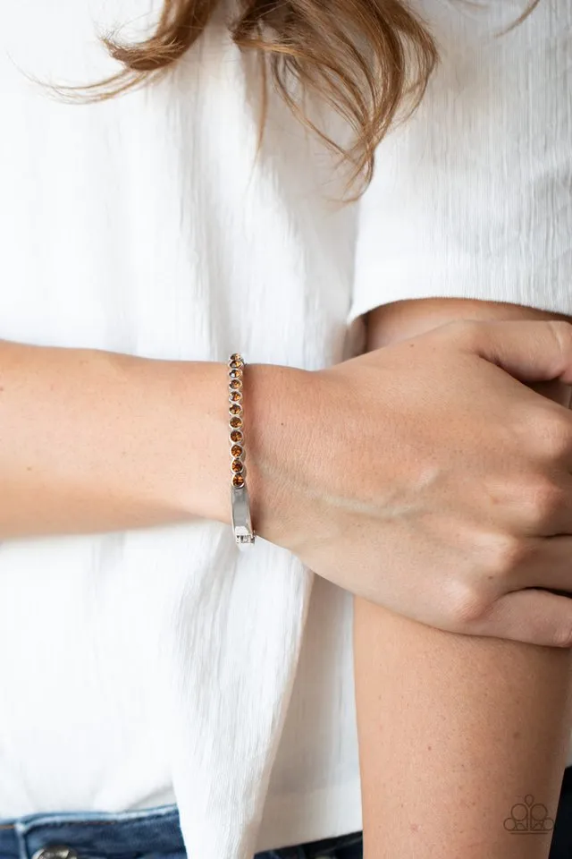 Paparazzi Bracelet ~ Stellar Beam - Brown