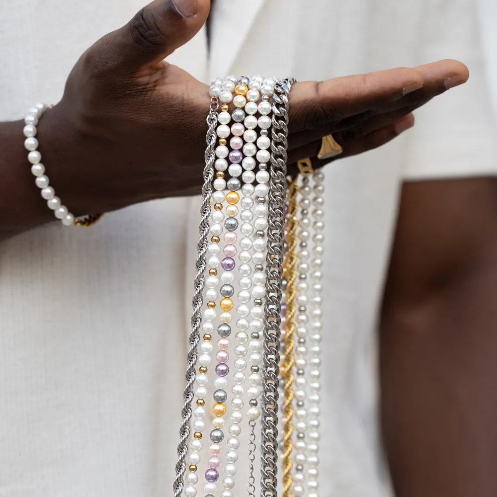 Pastel Pearl Chain (6MM)