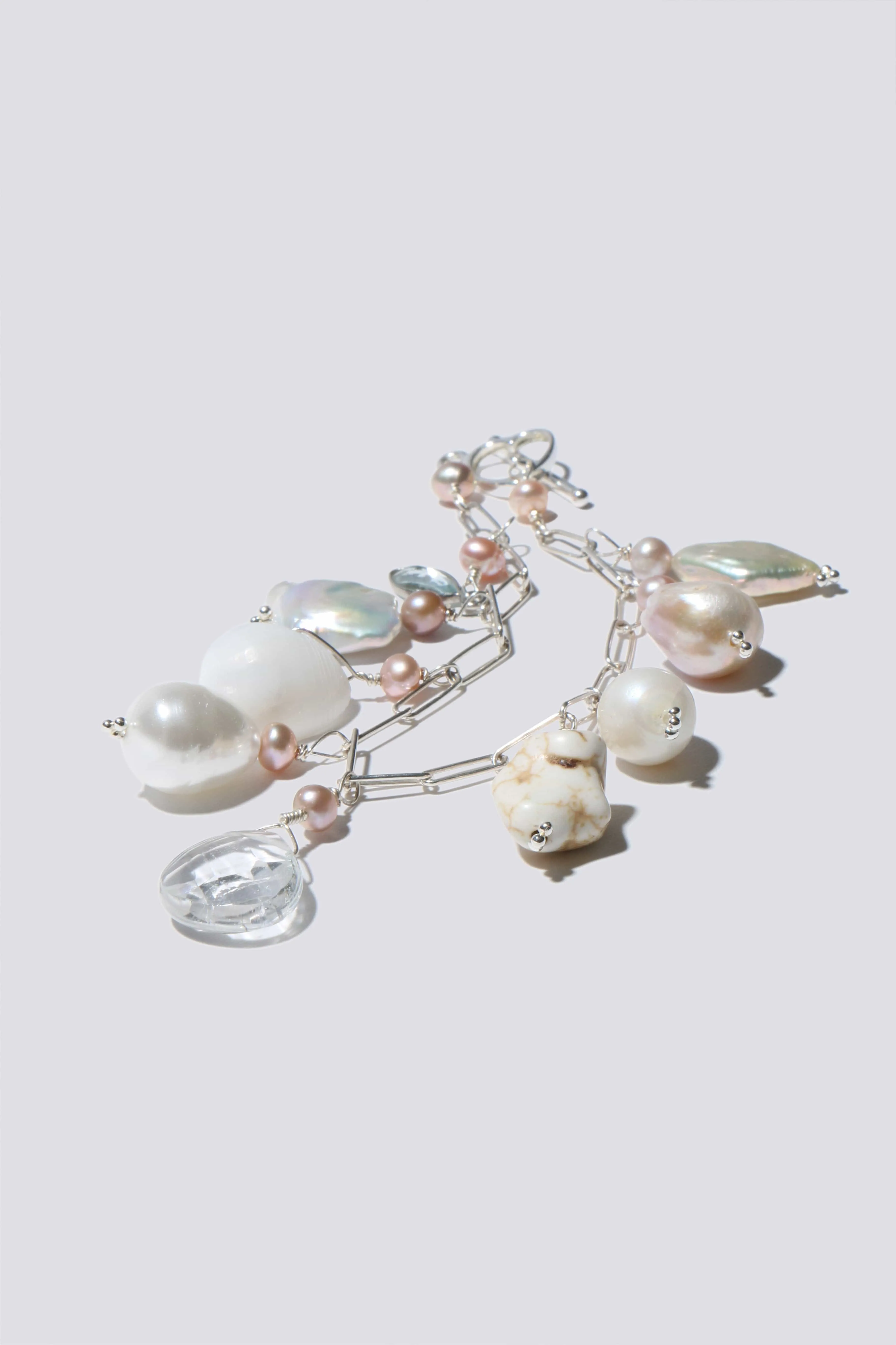 Pearly Charm Bracelet