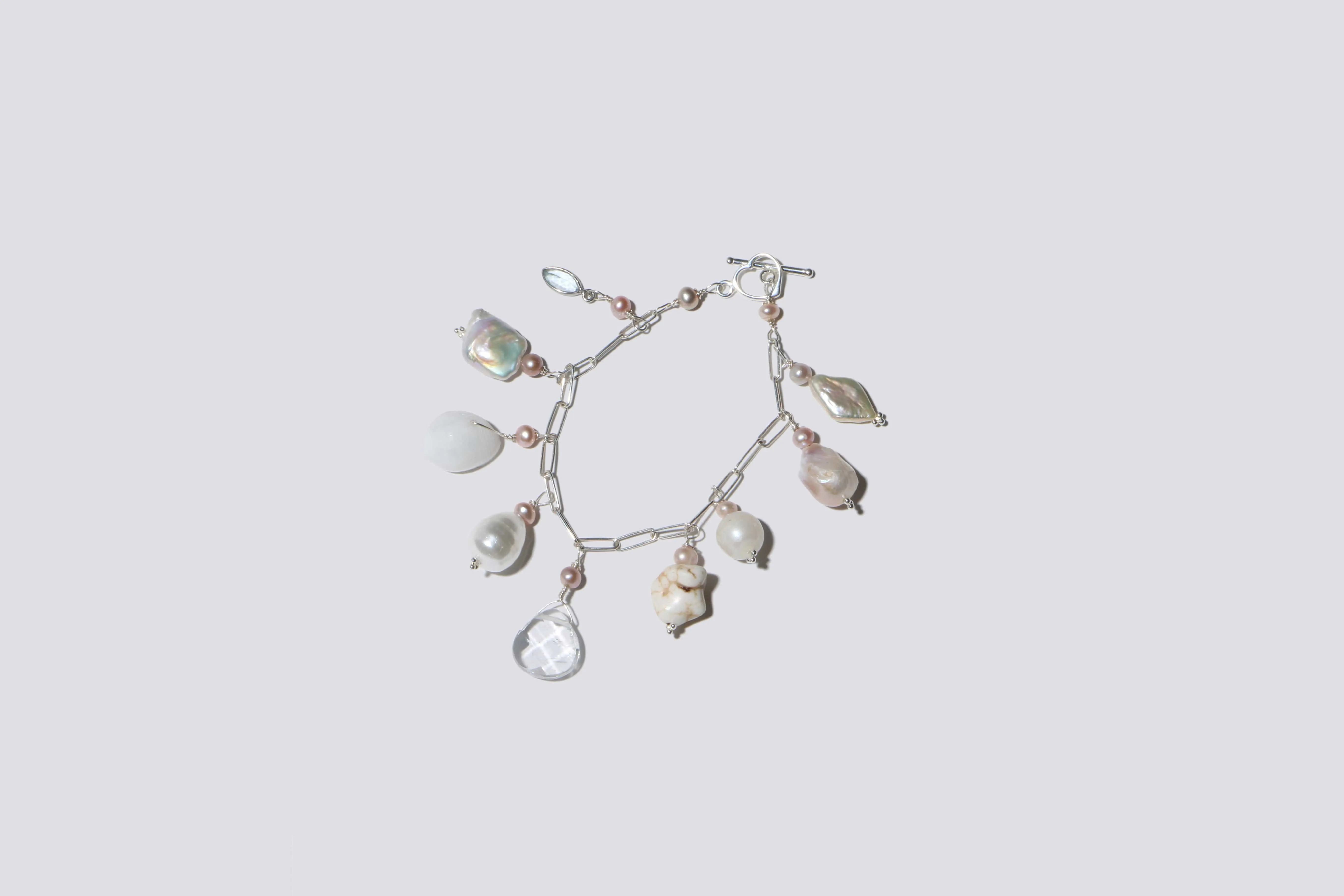 Pearly Charm Bracelet