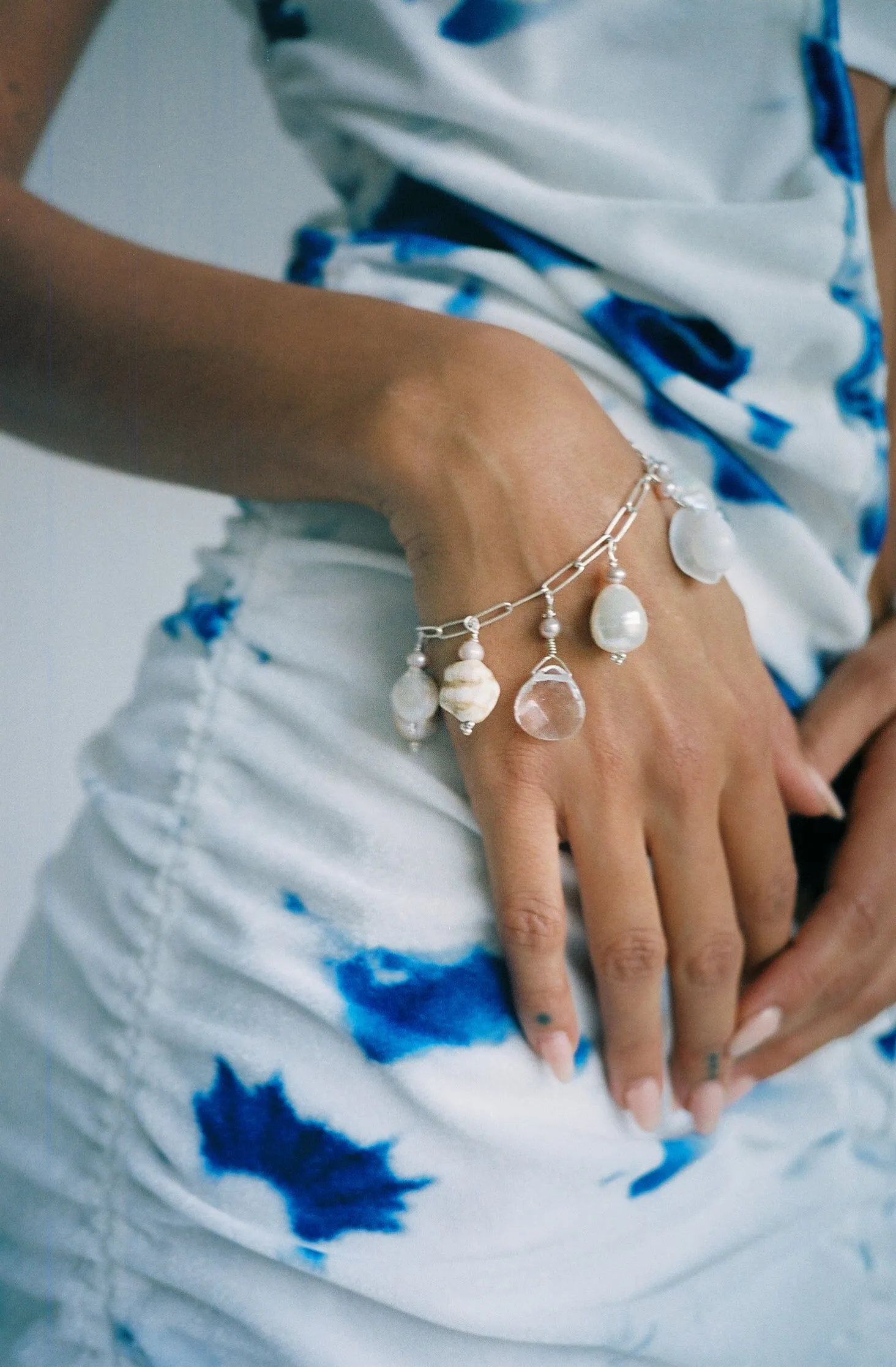 Pearly Charm Bracelet
