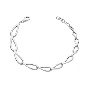 Petal Bracelet in Sterling Silver