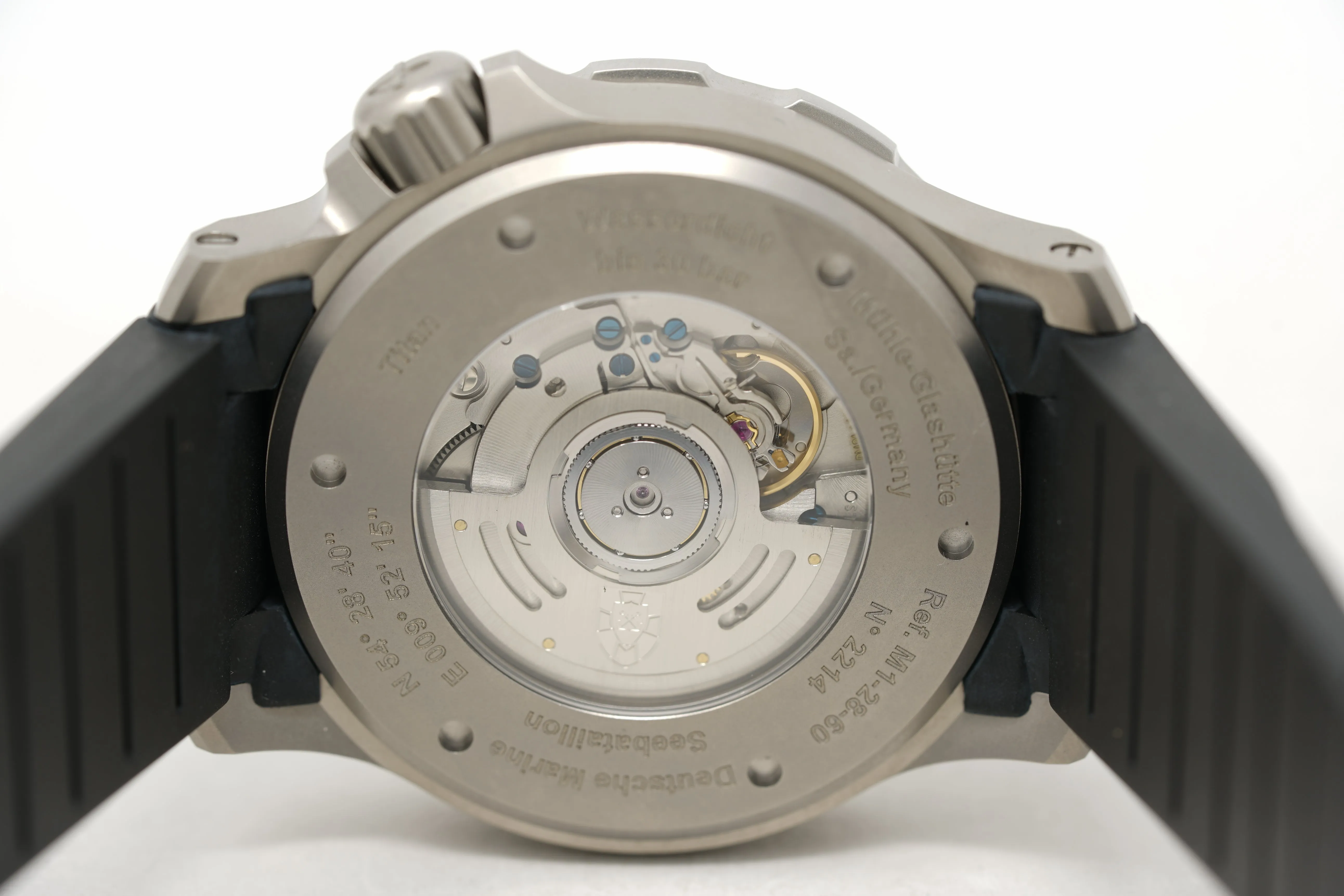 Pre-Owned Mühle Glashütte Seebataillon GMT M1-28-62-KB