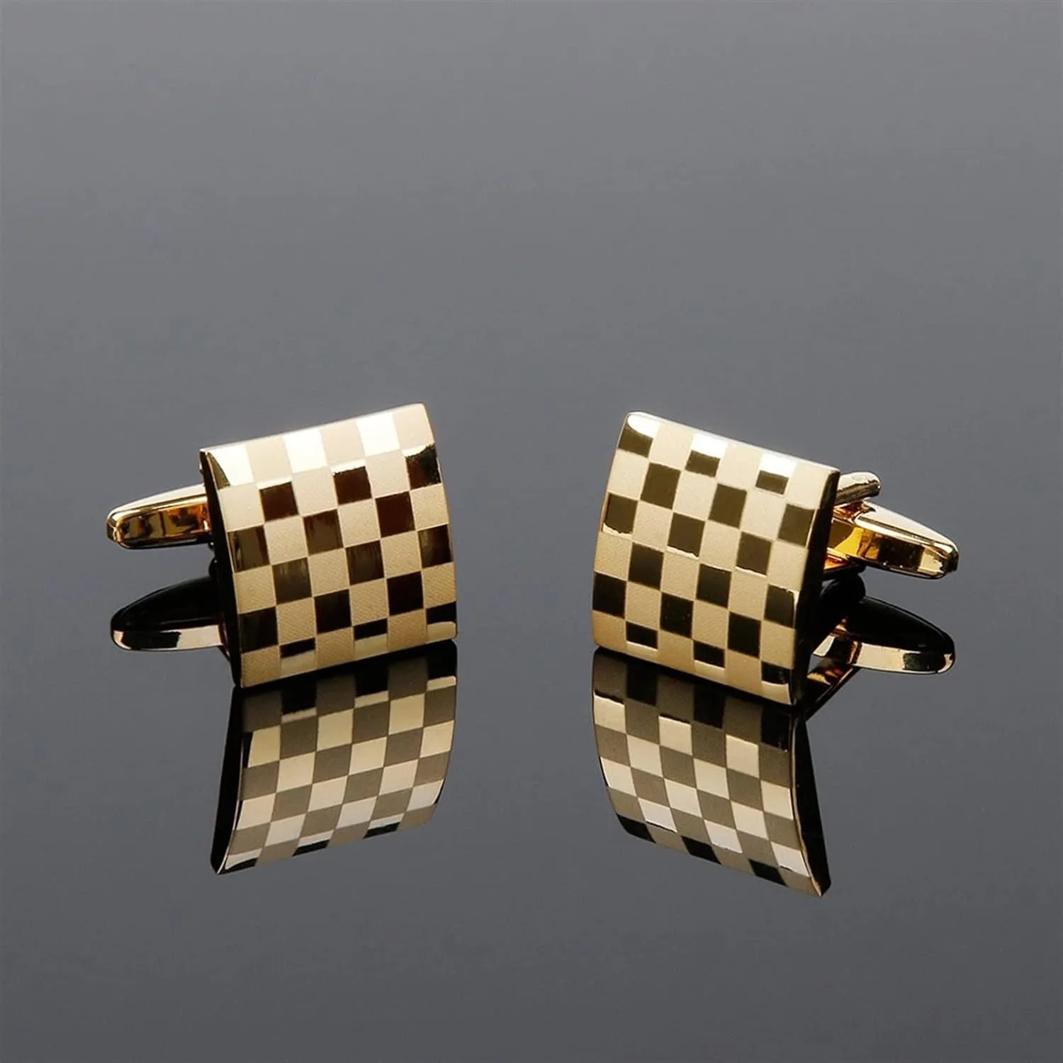 Premium gold Cufflinks brand new fashion jewelry XK19S00