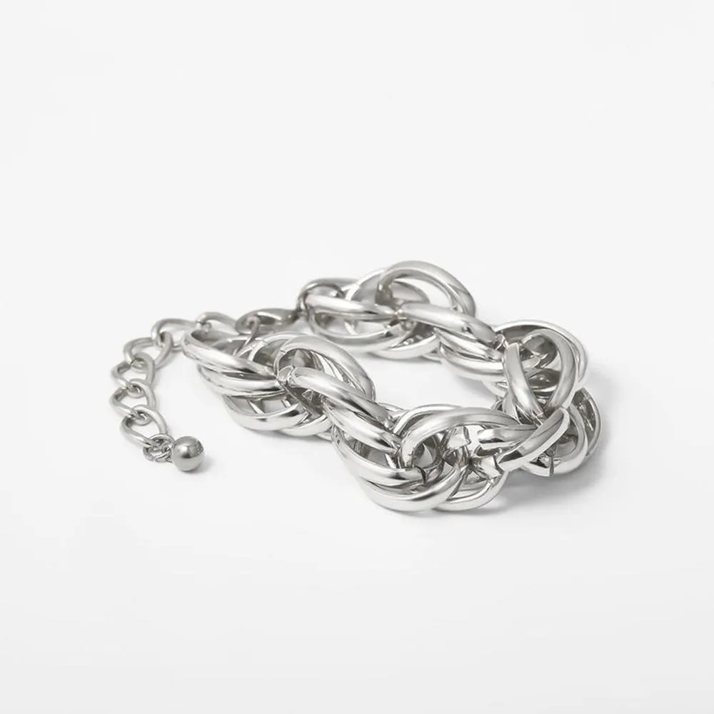 Rock Hip Hop Thick Chain Men's And Women's Bracelet