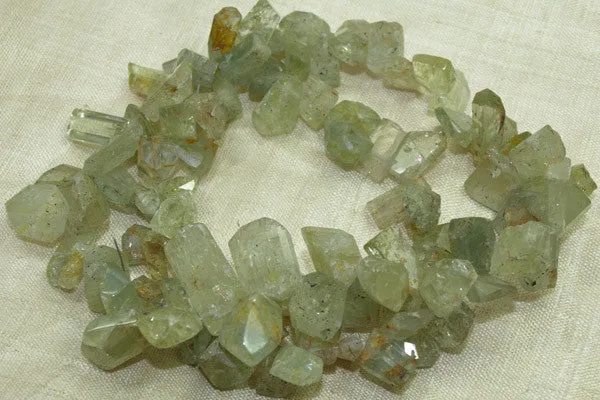 Rough, Raw Aquamarine Stones