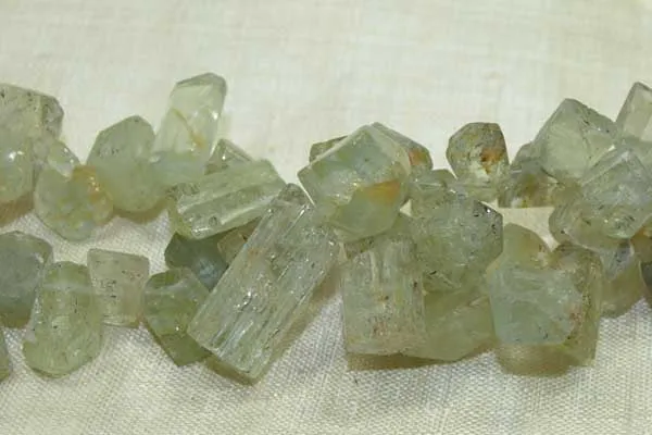 Rough, Raw Aquamarine Stones