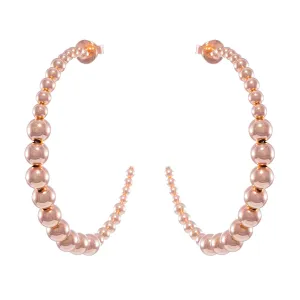Round Bubblegum Hoops