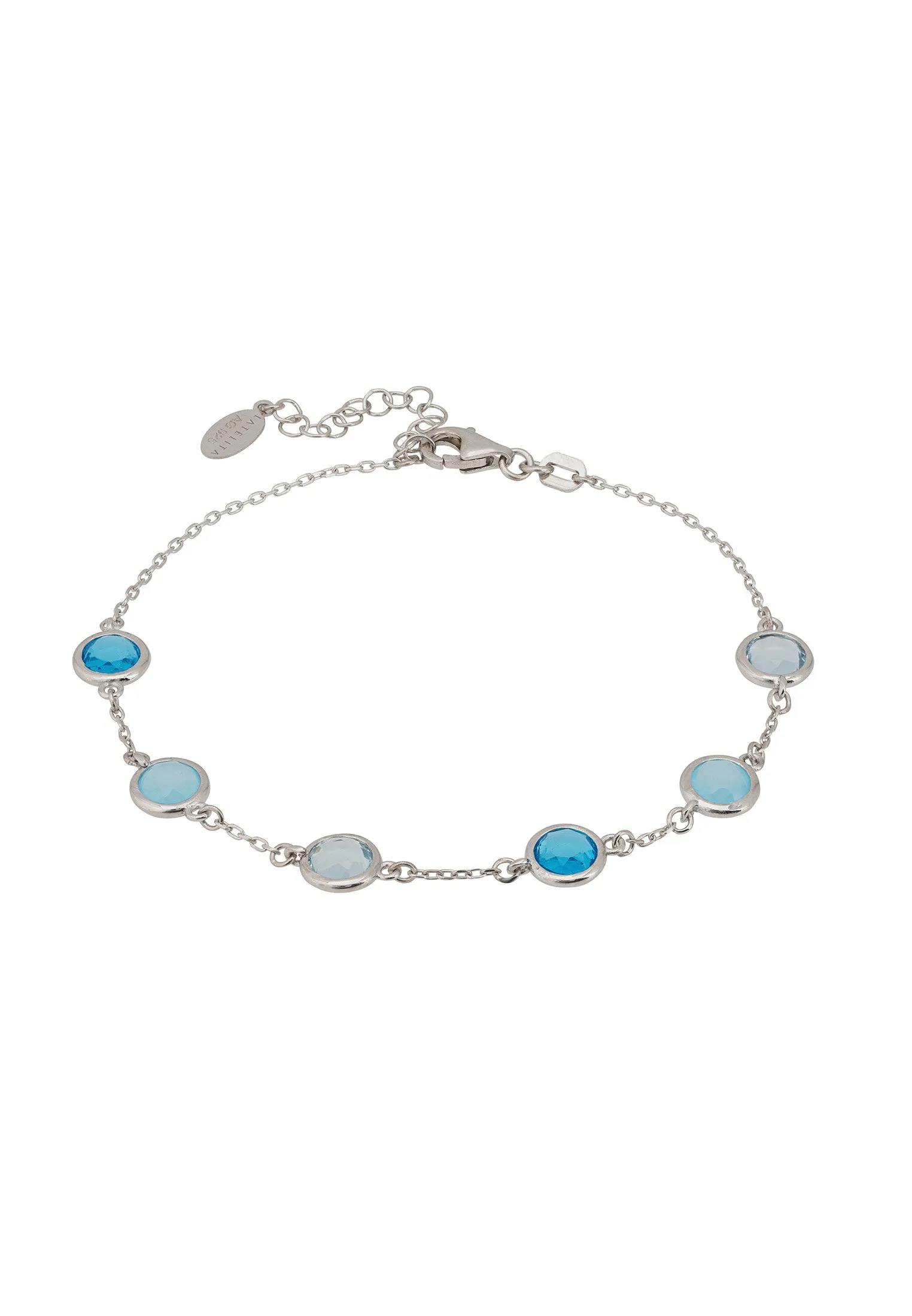 Sardinia Bracelet Silver The Blues
