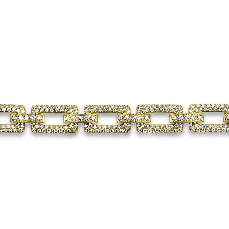 Springer's Collection 18K Yellow Gold Diamond Bracelet