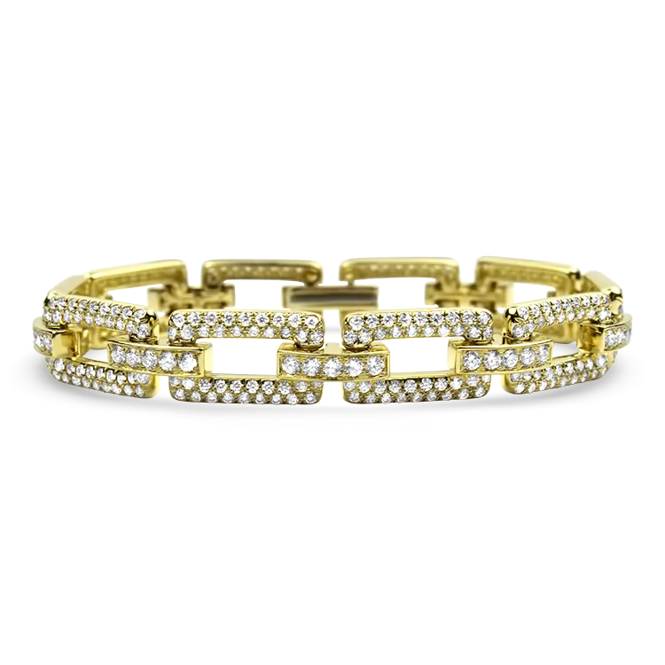 Springer's Collection 18K Yellow Gold Diamond Bracelet