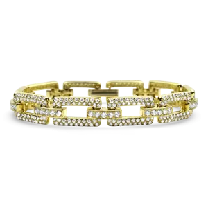 Springer's Collection 18K Yellow Gold Diamond Bracelet