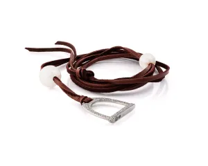 Stallion Stirrup Necklace | Freshwater