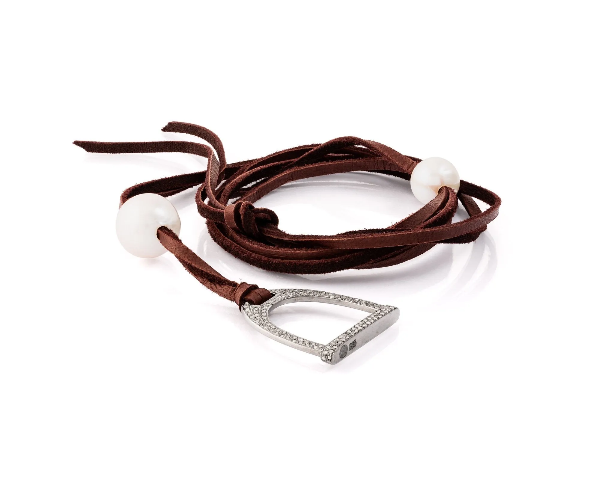 Stallion Stirrup Necklace | Freshwater