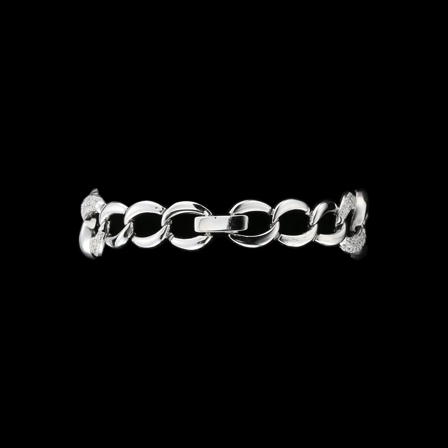 Sterling Silver and Cubic Zirconia Bracelet - OMIT - Duplicate