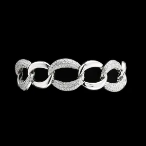 Sterling Silver and Cubic Zirconia Bracelet - OMIT - Duplicate