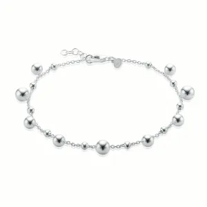 Sterling Silver  Ball Bracelet