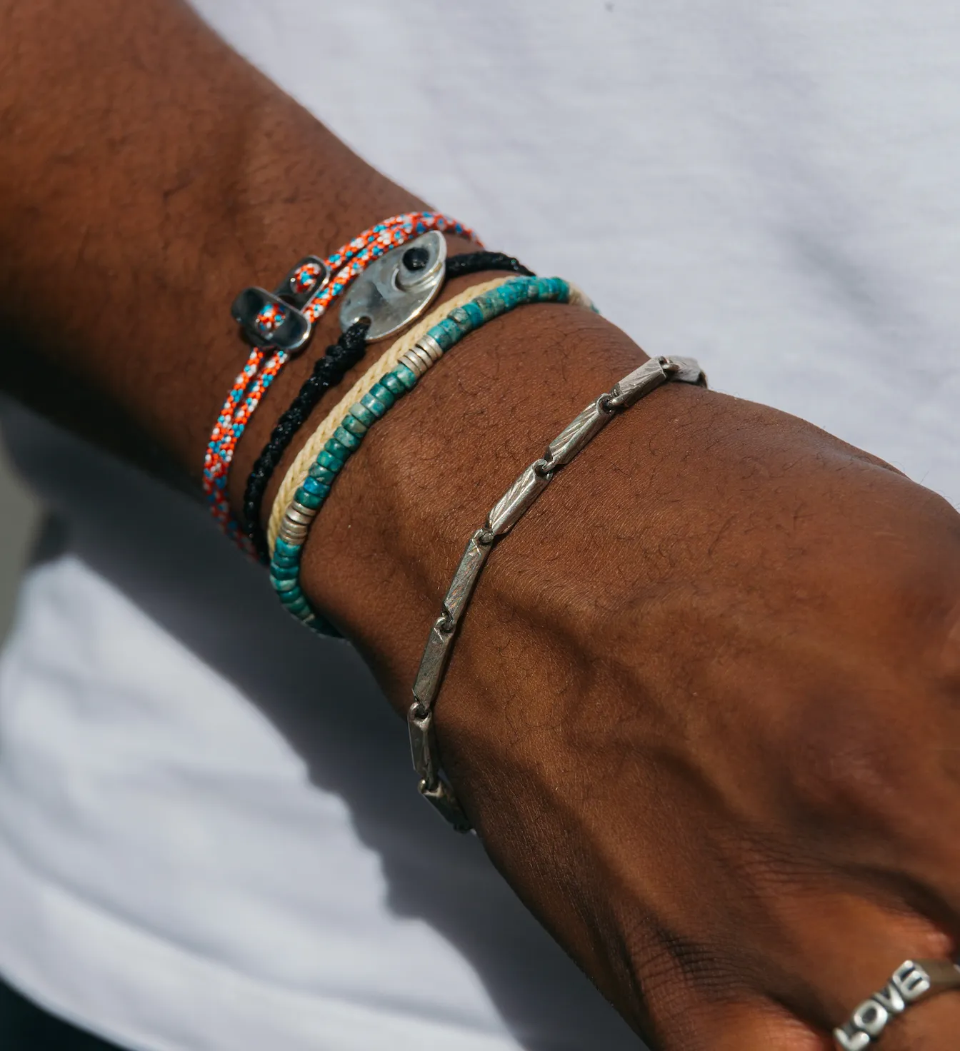 Sterling Silver Tubes Bracelet