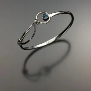 Swiss Blue Topaz Bracelet BRA520TZ Sterling Silver Sterling Silver by John Tzelepis Jewelry