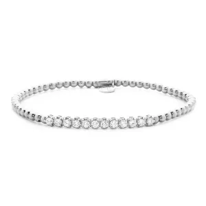 Tresore Diamond Line Stretch Bracelet
