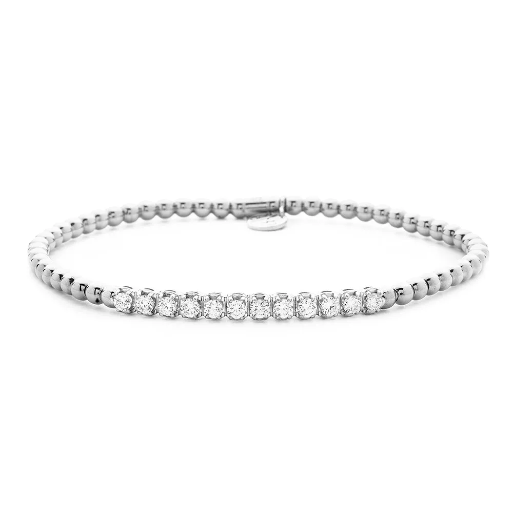 Tresore Diamond Line Stretch Bracelet