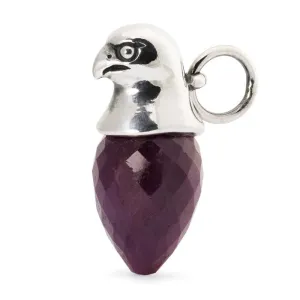 Trollbeads Ruby Falcon Bead