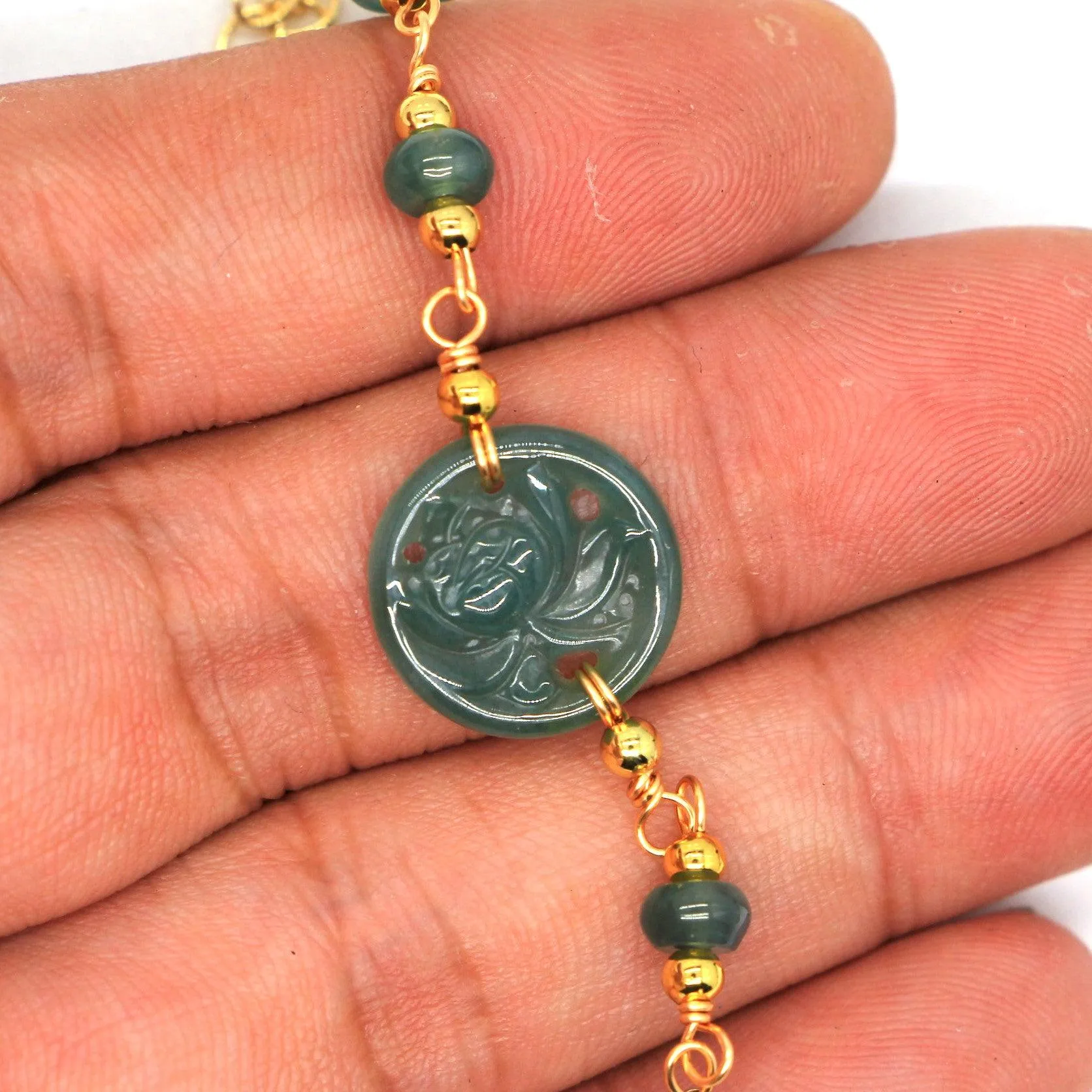 Type A Jadeite Jade  Bracelet p2014s